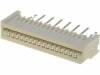 DS1020-01-16BT1 Разъем: FFC / FPC; прямой; PIN:16; NON-ZIF; THT; луженые; 20мОм