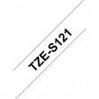 TZE-S121 Label Tape 9 mm Black on Transparent 8 m