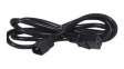 AP9878 AC Power Cable, IEC 60320 C19 - IEC 60320 C14, 2m, Black