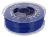 PETG-1.75-SUPER BLUE, Филамент: PET-G; синий; 1кг; 220-250°C; ±0,05мм; 1,75мм, DEVIL DESIGN