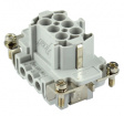 JNEF 06 female insert, 6 poles + PE