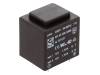 BV EI 306 3366, Трансформатор: залитый; 3ВА; 230ВAC; 12В; 12В; 125мА; 125мА; 135г, Hahn