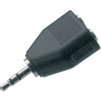 MB-5810 Y-adapter stereo 3.5 mm jack m - 2x f