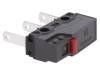 AVL3805613 Микропереключатель SNAP ACTION; без рычага; SPDT; 0,1A/250ВAC