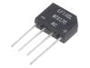 NTE170 Однофазный выпрямительный мост; Urmax:1кВ; If:2А; Ifsm:60А; THT
