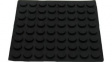 RND 455-00570 Rubber Feet  diam. 10.8 mm x 3.2 mm Black