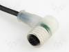 RKWT/LED A 4-3-06/5M, Соединительный кабель; M12; PIN:3; угловой; 5м; вилка; 30ВAC; 4А, Lumberg Automation (Belden brand)