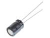 URS1C101MDD Конденсатор: электролитический; THT; 100мкФ; 16ВDC; O6,3x9мм; ±20%