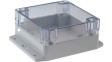 RND 455-00267 Plastic enclosure 120 x 120 x 60 mm light grey PC IP 65