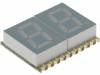 KCDA03-107 Дисплей: LED; SMD; 7-сегментный; 7,62мм; желтый; 8-35,4мкд; анод