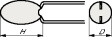 TAP684M035SCS Tantalum capacitor 680 nF 35 VDC 2.5 mm