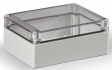 SPCP131808T Cubo S 125 x 175 x 75 мм, 50 мм основание, глухая стенка, прозрачная крышка, PC,