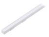 SMART10 A/Z WH 1M SET STD Профиль для LED модулей; молочный; накладной; белый; L: 1м