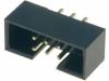 T823-106A1S100HEU Гнездо; IDC; "папа"; PIN:6; прямой; THT; позолота; 2мм
