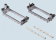 CX 04 TM Рамки для модульных блоков (со штатными фиксирующими планками модуля). Для 4 модульных блоков для кожухов размером 77.27 и 77.62