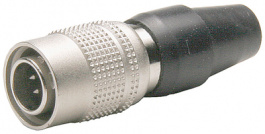 HR10A-10P-10P(73), Вилка; Разъем: круглый; HR10; "папа"; PIN: 10; push-pull; 2А; пайка, Hirose