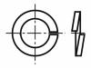 M4/BN1352 DIN7980 Шайба; пружинная; M4; D=7мм; h=1,2мм; кислотостойкая сталь А4