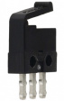 D2MQ-1L Micro switch 0.5 A Flat lever Snap-action switch 1 change-over (CO)