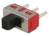 5MS2S102AM2QE, Переключатель: движковый; 1; SPDT; 5A/120ВAC; 5A/28ВDC; ON-(ON), Ninigi