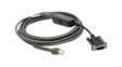 CBA-R41-S12ZAR RS232 Cable, Nixdorf Beetle, 12V Direct Power, 3.6m, Suitable for DS8108/LI2208/LS4208/DS2278