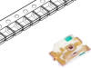 LTST-C171KRKT LED; SMD; 0805; красный; 18-54мкд; 2x1,25x0,8мм; 130°; 2?2,4В; 20мА
