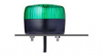 861506313 LED Signal Beacon, Continuous/Flashing, Green, 240VAC, Wall Mount/Base Mount, PC