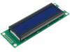 RC2002A-BIG-ESV Дисплей: LCD; алфавитно-цифровой; STN Negative; 20x2; голубой; LED