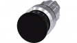 3SU1050-1AD10-0AA0 SIRIUS ACT Mushroom Push-Button front element Metal, glossy, black