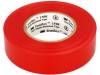 TEMFLEX 1500 19X20 CZERWONA Лента: электроизоляционная; W:19мм; L:20м; D:0,15мм; 170%; 40кВ/мм