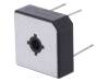 BR5005W, Однофазный выпрямительный мост; Urmax:50В; If:50А; Ifsm:500А, DC COMPONENTS