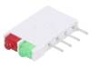 DBI01302, LED; в корпусе; красный/зеленый; 1,8мм; Кол-во диод: 2; 10мА; 38°, SIGNAL-CONSTRUCT