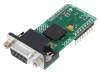 RS232 ISOLATOR CLICK, Click board; адаптер; GPIO,RS232,UART; ADM3252E; 3,3/5ВDC, MikroElektronika