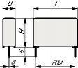 MKM 4 3.3 UF 250V 10% 27.5 Полипропиленовые конденсатор 3.3 uF ±10% 250 VDC 160 VAC