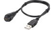 L99-838-1500 Cable Assembly 1.5 m USB-A-Plug / RoDI® Rosenberger Diagnostic Interface-Plug