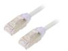 STP28X0.5MIG Patch cord; F/UTP,TX6A-28™; 6a; однопров; Cu; LSZH; серый; Дл: 0,5м