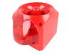 PNV-0006 Сигнализатор: светозвуковой; 24ВDC; Цвет: красный; IP66; -25?70°C