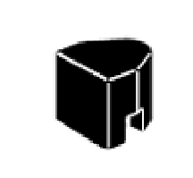 B32-2110, Key cap black, Omron