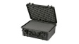 RND 600-00296 Watertight Case with Cubed Foam, 16.4l, 414x345x174mm, Polypropylene (PP), Black