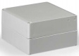 SPCP181810G Cubo S 175 x 175 x 100 мм, 50 мм основание, глухая стенка, серая крышка, PC, IP