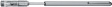 SF1SUCHHILFE Penlight with magnet silver