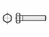 1049895 Винт; M8x45; Головка: шестигранная; Шлиц: нет; сталь; цинк; DIN:933
