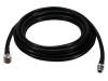 WL0102, Кабель; 50Ом; 6м; гнездо N, вилка N; экранированный; черный, LOGILINK