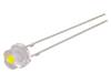 OS4WFL56E1A, LED; 4,8мм; мигающий; белый холодный; 5,8-7мкд; 20-21лм; 140°, OPTOSUPPLY