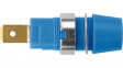 SAB 7560 AU / BL Safety Socket diam. 4 mm blue CAT III N/