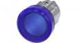 3SU1051-6AA50-0AA0 SIRIUS ACT Light Alarms front element Metal, glossy, blue