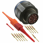 D38999/26WC98PN, Cable plug 10P, Amphenol