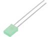 LL-254PGD1G-G5-2B LED; прямоугольная; 5x2x7,05мм; зеленый; 780-1300мкд; 130°; 20мА