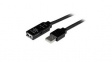 USB2AAEXT10M Active Extension Cable USB-A Plug - USB-A Socket 10m USB 2.0 Black