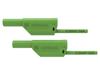 VSFK 8700 / 2.5 / 100 / GN Измерительный провод; 32А; изолированный,с осевым гнездом 4мм