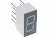 KW1-361AGA Дисплей: LED; 7-сегментный; 9,1мм; зеленый; 1,5-1,8мкд; анод; 0,36"
